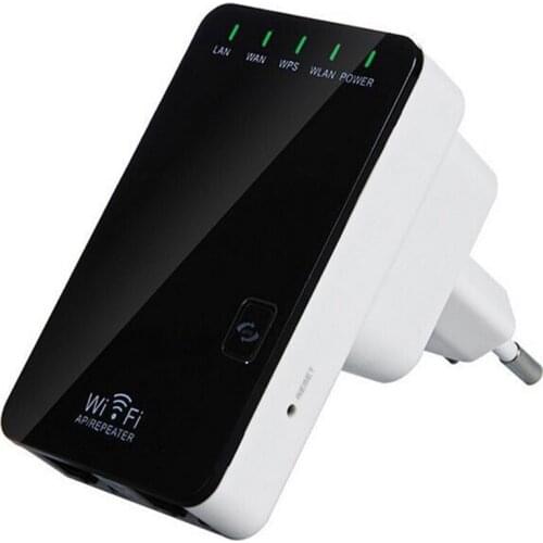 Repeater Wifi Wireless Router Extender AP Booster Amplifier LAN Client Bridge IEEE802.11b / g / n EU Plug Wi fi Roteador