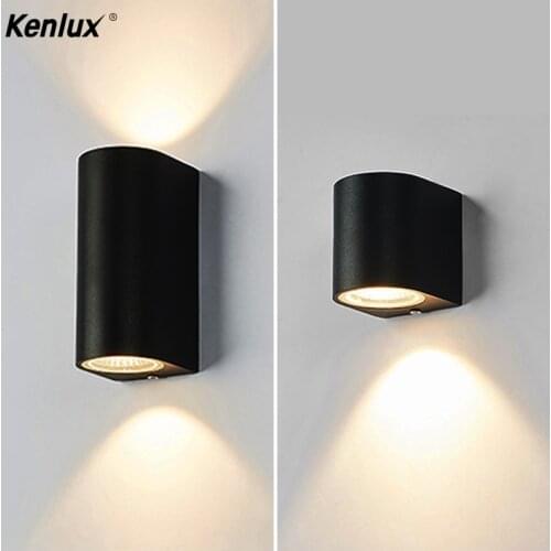 LED Wall Light Outdoor Waterproof IP65 COB LED Porch Lights Modern Home Decor Up Down Aluminum Wall Lamp for Yard Corridor light