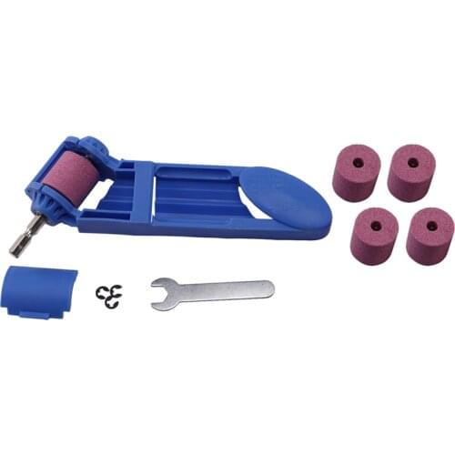 Hot 2-12.5mm Drill Bit Sharpener Portable Corundum Grinding Wheel Tool Corundum Resisting Drill Polishing Grinder Wheel Tool