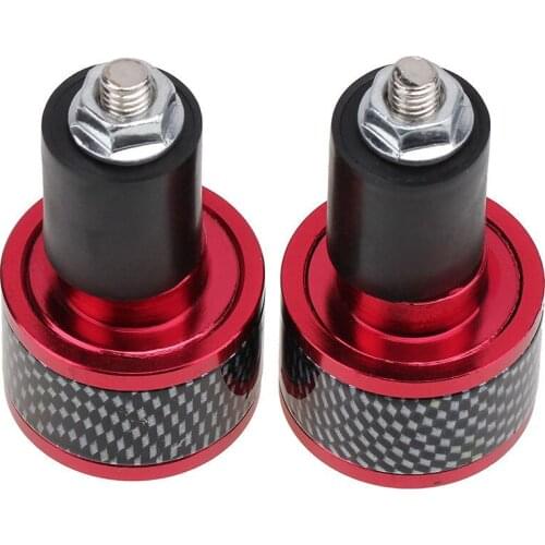 Universal Motorbike Handlebar Ends 7/8'' Handle Bar Cap Cover Handlebar End Plug Slider For Honda Yamaha Suzuki Kawasaki