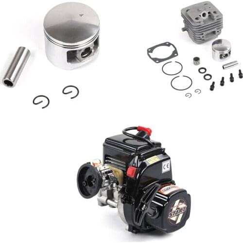 ROFUN ROVAN 45CC Nitro Engine Gasoline Motor Parts Double Ring Cylinder Head Piston Kit