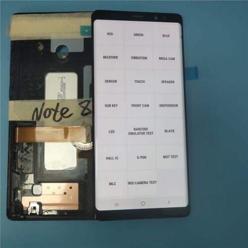 Dead point For Samsung Note 8 LCD Display Touch Screen Digitizer For Samsung Galaxy Note 8 N9500 N9500F N900D N900U AMOLED