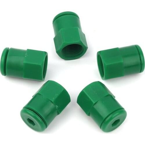 1-100pcs 1/2 Inch Female Thread Centrifugal Sprinkler Green Adjustable Plastic Atomizing Nozzles for Garden Micro Irrigation