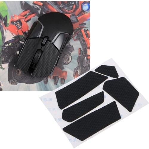C1FB High Quality Mouse Skin Mouse Grip Tape for Steel Series Rival 600 Wired Gaming Mous Grips Gaming Mice Skins Grip Skates