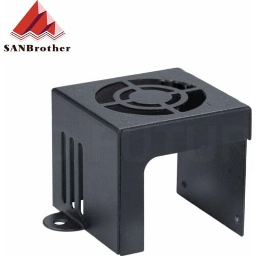 1pc print head fan accessories 3D printer parts fan cover CR-10S fan fixed cover Ender-3 fan protection cover Cooling Fan Cover