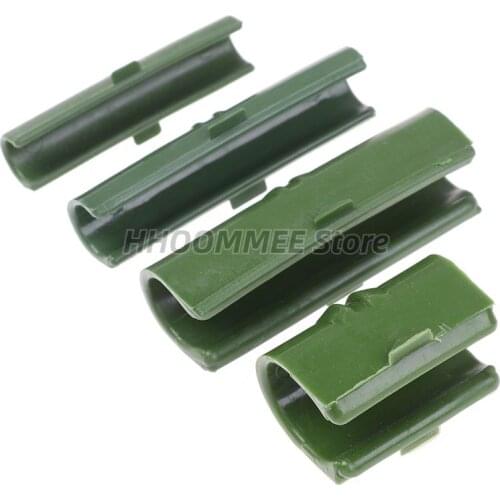10pcs Greenhouse Frame Pipe Tube Film Clip Clamp Garden Shade Net Accessories Plastic Film Fixed Fittings Garden Shelf Clip HOT