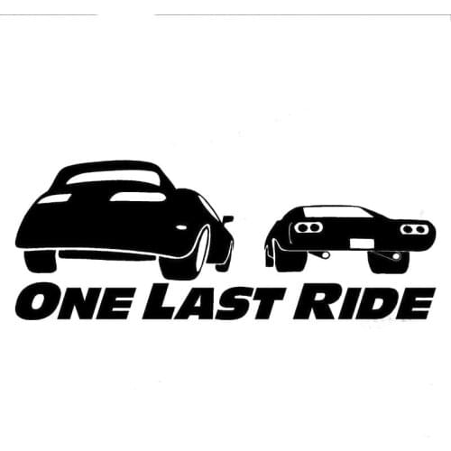 15.3CM*5.8CM Fast and Furious 7 Suppa ecal Car Sticker Paul Walker Car Sticker Motorcycle Decorating Sticker C8-0067