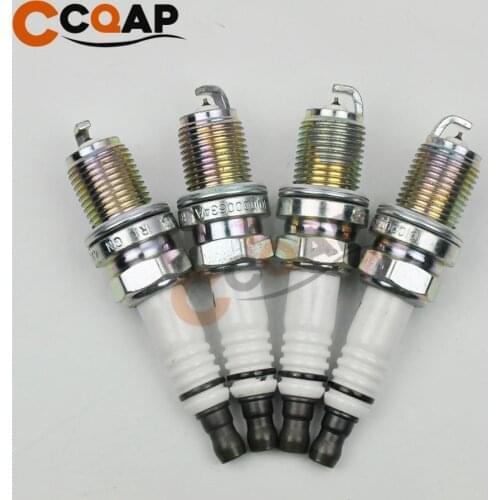 4pcs/lot Laser Platinum Spark Plugs PFR6Q 101000063AA For A4 A6 S4 TT Beetle Golf 101 000 063AA
