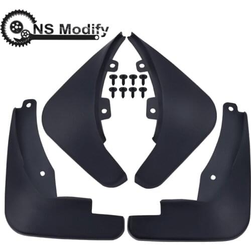 NS Modify 4Pcs Car Mudflaps Mudguard Splash Guards Fender Flares Front Mudflaps For Vauxhall Opel Astra J/Buick Verano 2010-2016