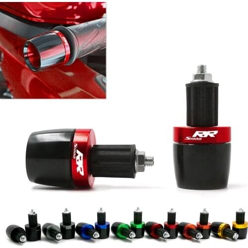7/8'' 22MM Motorcycle Universal Handlebar Grips Handle Bar Cap End Plugs Slider For BMW S1000RR S1000 RR S 1000 RR All Years