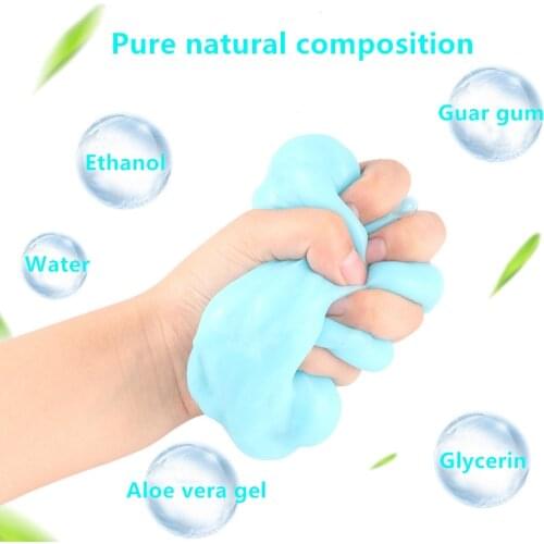 160g Super Auto Car Cleaning Pad Glue Powder Cleaner Magic Cleaner Dust Remover Gel