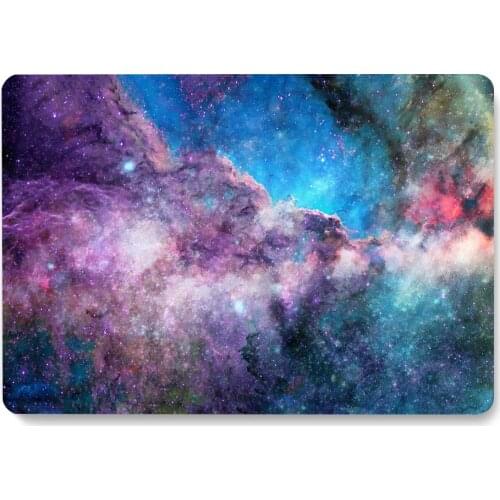 Starry Nebula Laptop Case for Apple Macbook 12'' A1534 Protective Shell Air 2018/2019/2020 Pro 13 15 Inch Notebook Back Cover