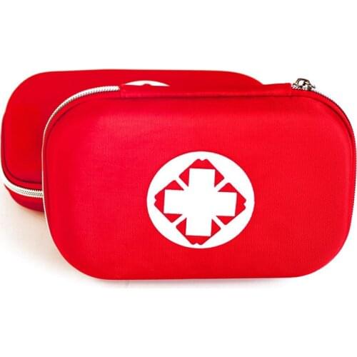 Outdoor Travel Camping Protable Emergency Kit 44Pcs Medical Accessories Household First Aid Kit EVA Car Survival Kit Container