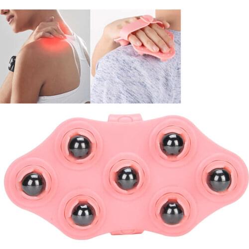 Massage Mattress Cushion Portable Roller Ball Massage Glove Muscle Relax Slimming Magnetic Bead Body Massager Multifunctional