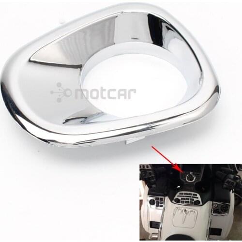 Motorcycle Chrome GL1800 Fairing Ignition Key Accent Decoration Parts Accessorie For Honda Goldwing GL 1800 2006-2011 1pcs