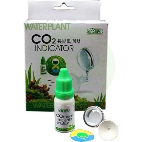 ISTA Glass Aquarium CO2 Testing Kit With Indicator And 10ml Test Liquid For Water Quality Control