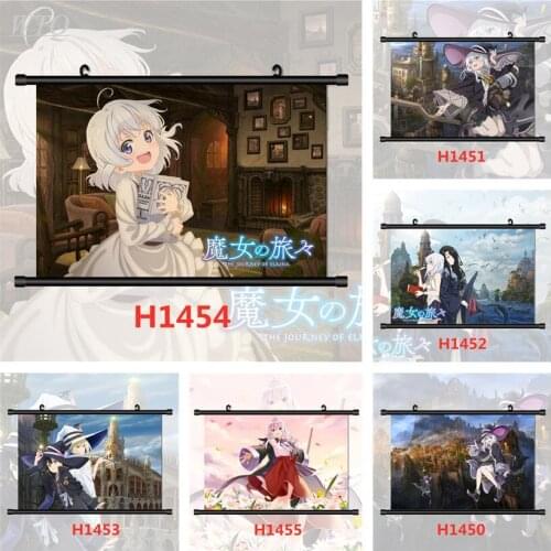 Anime Posters Wandering Witch The Journey of Elaina Canvas Painting Wall Decor Wall Poster Wall Art Picture Room Decor Home Deco