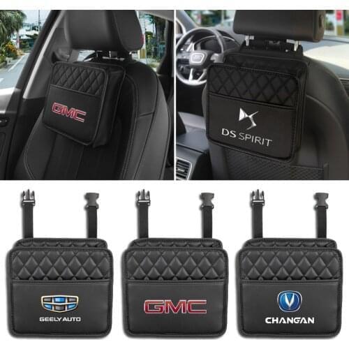 1Pcs Car Seat Back Hanging Organizer Collector Storage Box For Benz BMW Audi Volkswagen Jeep P orsche Car Interior Accessories