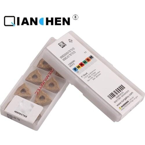 Tungaloy WNMG080404-TM T9125 WNMG080404-TS NS9530 Carbide CNC Inserts CNC Japan 10pcs Internal Turning Tool Hard Alloy
