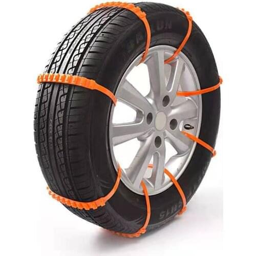 Car Universal Mini Winter Tires Wheels Snow Chains Car-Styling Anti-Skid Autocross Outdoor Car Accessories 10 pcs/set