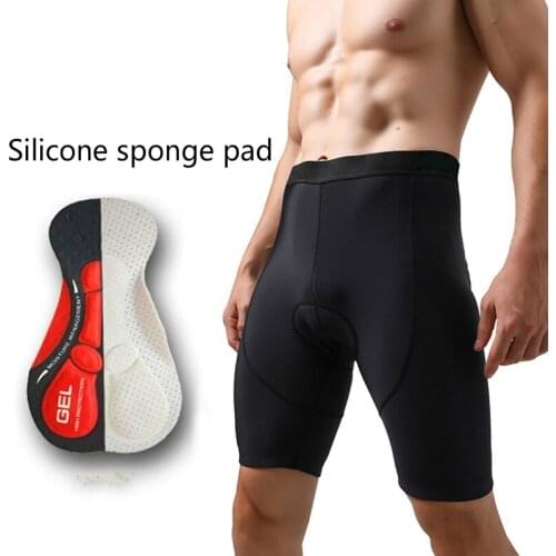 Bike Upgraded 5D Silicone Padded Bike Shorts 100% Lycra Shockproof Mountain Bike Bike Shorts Road Bike Shorts