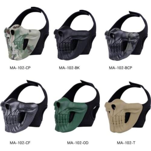 WST skull headgear system outdoor tactical protective equipment camouflage version Human CS