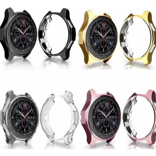 Protective Soft TPU Case Cover For Samsung Gear S3 Cover Shell Protective Bumper Shell Frontier galaxy watch 46mm 42mm