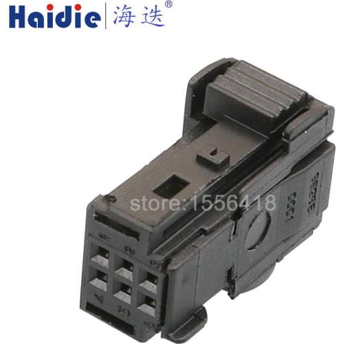 2sets 6pin auto wiring harness plug cable electric plug connector 98298-0001