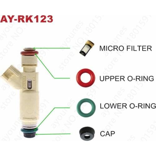 40kits Repair Kits For Fuel Injector 2X43-CA Fits For Jaguar X-Type Ford Mazda AY-RK123