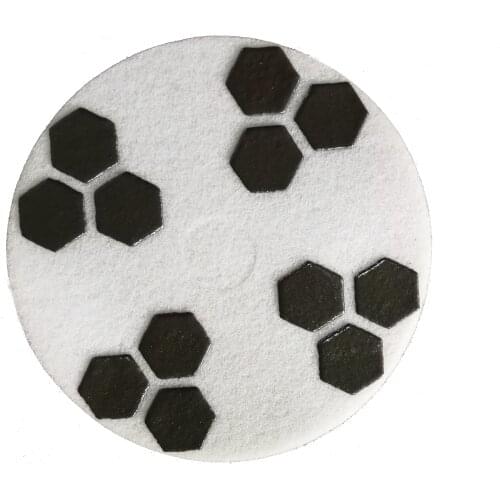 Diamond sponge Fiber Polishing floor Pad for Dry Concrete and Terrazzo