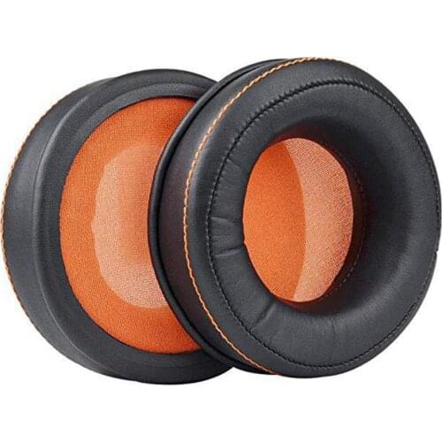 1/2Pcs Ear Pad Headband Cozy Replacement Faux Protein Leather Headphones Soft Cushion for SteelSeries-Siberia 840/800