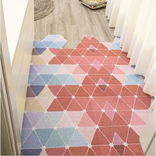 Hot sale Customized Entrance Door Mats Entrance Home Carpet Cleaning Door Mat Pet Paw Clean Kitchen Floor Mat Rugs Carpet