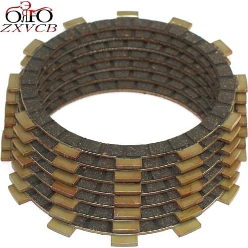 7 Pcs For YAMAHA YZ125 Competition 1991-1992 TT-R250 1999-2006 WR250R 2011-2018 WR250X 2011-2017 Clutch Friction Disc Plate Kit