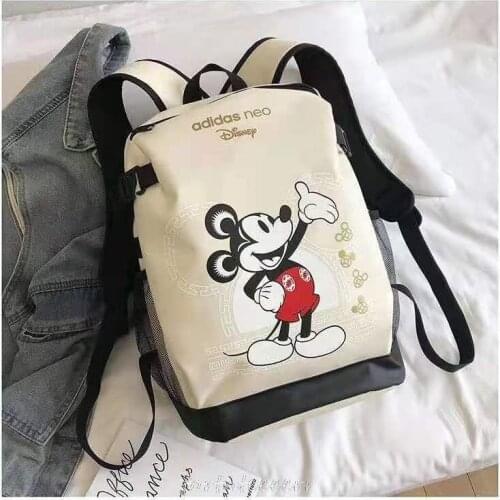 Disney Fashion Casual classic Man woman Cartoon New Mickey Mouse Backpack Student School Bag Leisure Computer Outdoor Travel Bag