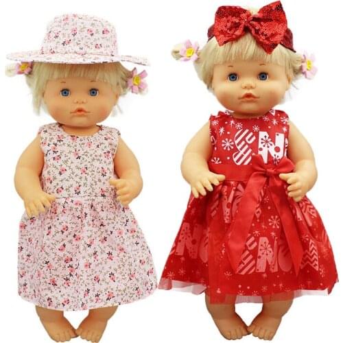 2019 New dress doll Clothes Fit 42cm Nenuco Doll Nenuco su Hermanita Doll Accessories