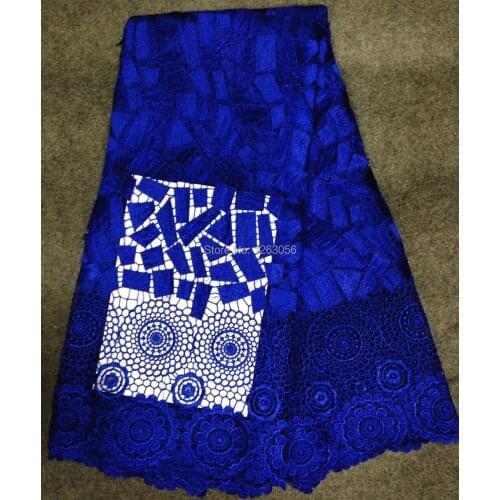 High quality swiss voile lace print 100% cotton African chemical water soluble cord lace fabric for lace dress sewing D11