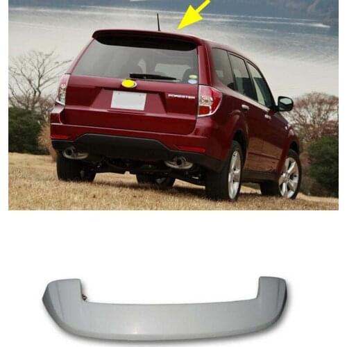 Rear Lip Spoiler Wing ABS Trunk for 2009-2012 Subaru Forester Spoilers Unpainted Factory Style 1PCS