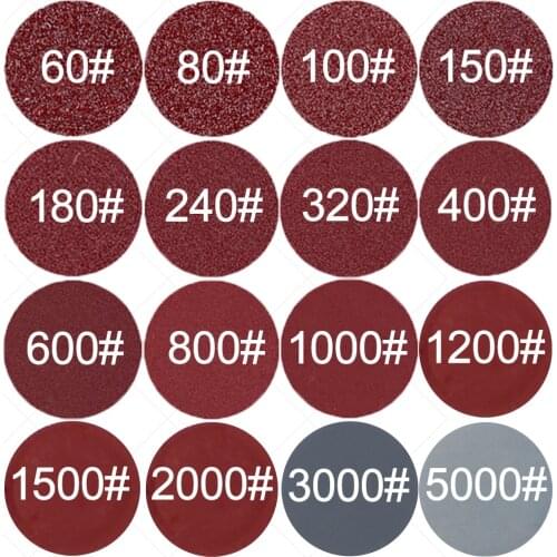 10PCS Round Sandpaper Sanding Disc Metal Auto Wood Car Wheel Restoration Sanding Polishing Kit 80-5000 Grit Sand Sheet 2 3 Inch