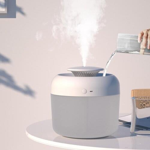 2.4L USB Aroma Essential Oil Diffuser Household Office Aroma Diffuser Silent Large Capacity Humidifier With Colorful Light Home