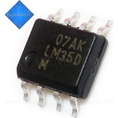 20pcs/lot LM35DM LM35D LM35 SOP8 Temperature sensor chip SMD IC In Stock