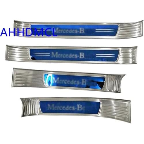 Car Welcome Pedal Threshold Strip Door Sill Strip For GLE 2015 2016 2017 2018 2019 2020