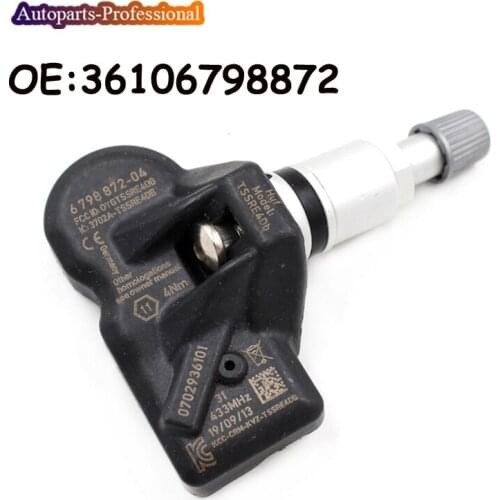 Car accessories For BMW 5 6 7 X1 X3 X4 New TPMS Tire Pressure Sensor 433MHz 36106798872 3610-6798-872 TPMS Sensor