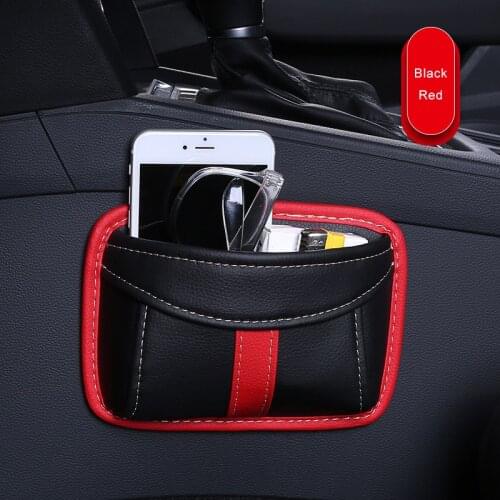 Car Organizer Paste Type Gap Storage Bag Multifunctional Mobile Phone Car Storage Box Auto Supplies Accessories