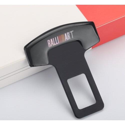 Car Belt Buckles Car Seat Safty Belt Alarm Canceler Stopper for Mitsubishi Lancer 10 RalliArt asx lancer outlander pajero