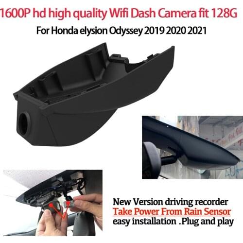 Hd 1600P Easy Installation Car DVR WIFI Dash Camera Video Recorder Dash Cam camer For Honda elysion Odyssey 2019 2020 2021