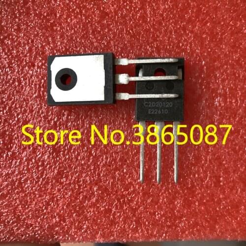 C2D20120 C2D20120D OR CSD20120 CSD20120D TO-247 SILICON CARBIDE SIC SCHOTTKY RECTIFIER DIODE 10PCS/LOT ORIGINAL NEW