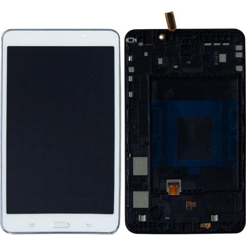 For Samsung Galaxy Tab 4 T230NT SM-T230NU T230 Touch Screen Digitizer Glass Lcd Display Assembly Frame Free Shipping