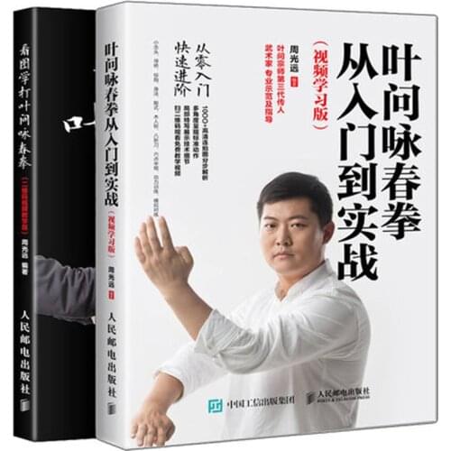 Learning Wing Chun Yongchunquan Chinese Kung Fu book By Ye Wen