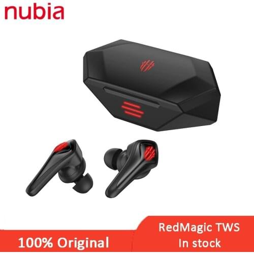Original Nubia ZTE RedMagic TWS Gaming Earphone For Nubia 5S 5G Wireless Bluetooth Earbuds E-Sports Universal headset