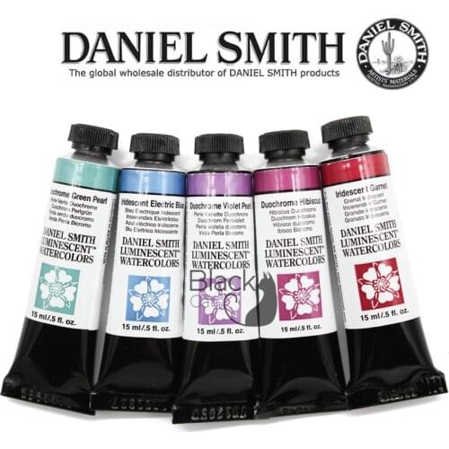 Original Daniel Smith Pearlescent Watercolor Paint 15ml Glitter Acuarelas Art Supplies for Artist